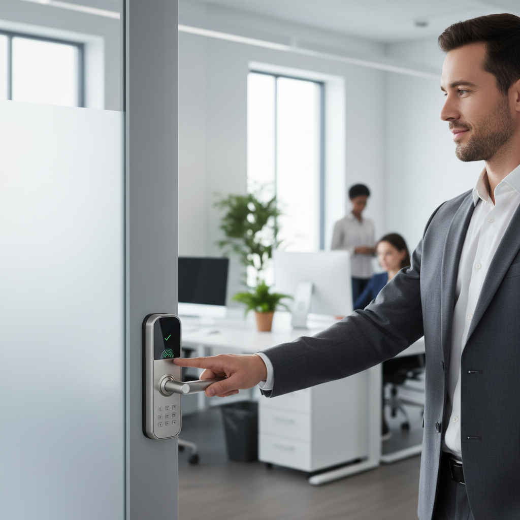 Navigating Office Security: Choosing the Best Smart Door Lock for Professional Environments