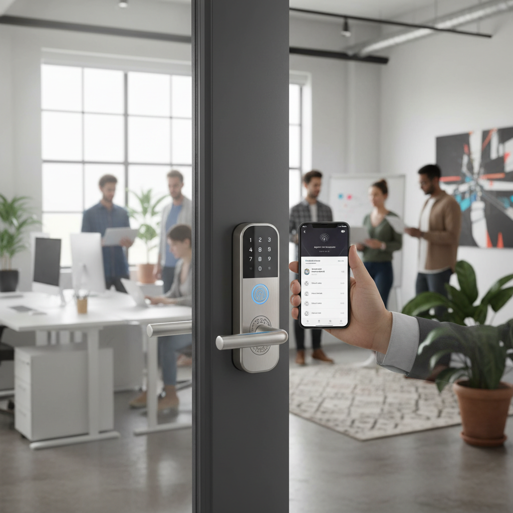 Best Smart Door Lock for Busy Agency Office Use
